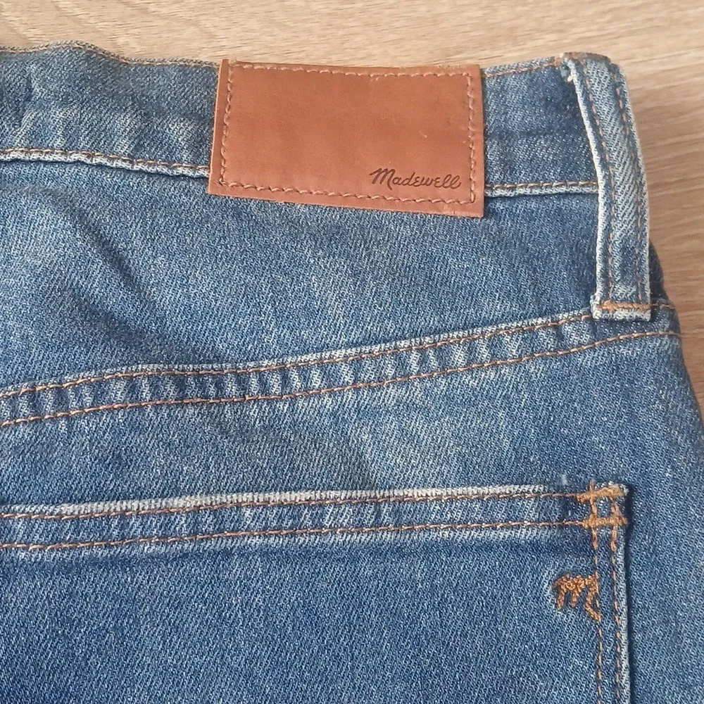 NEW Madewell Jeans Denim Distressed High Rise Slim Size 24 - Picture 2 of 11